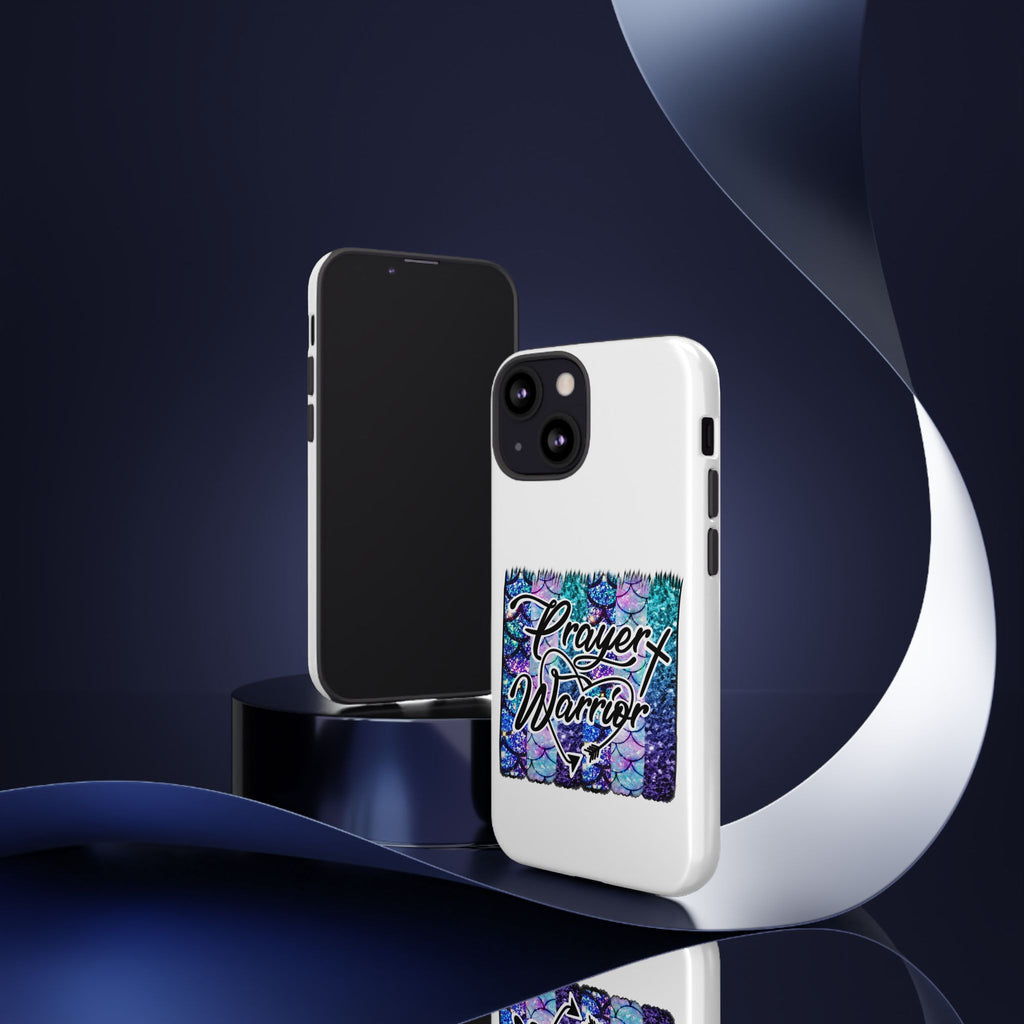 Prayer Warrior Phone Case — Faith-Inspired Tough Protective Cover