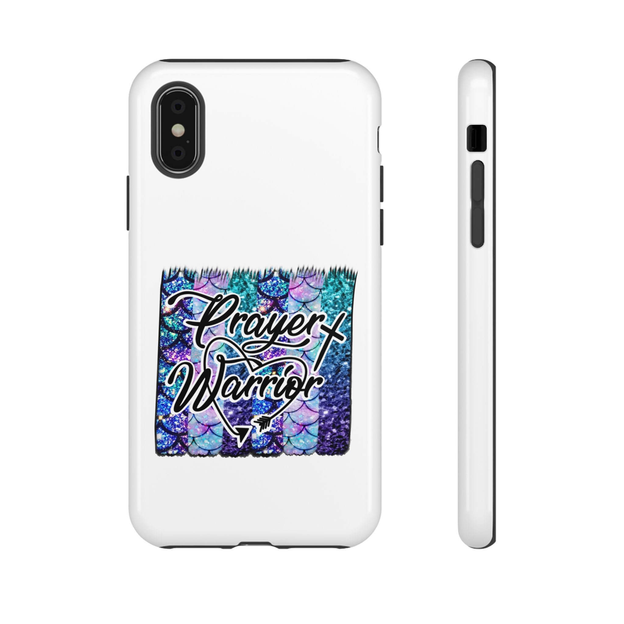 Prayer Warrior Phone Case — Faith-Inspired Tough Protective Cover
