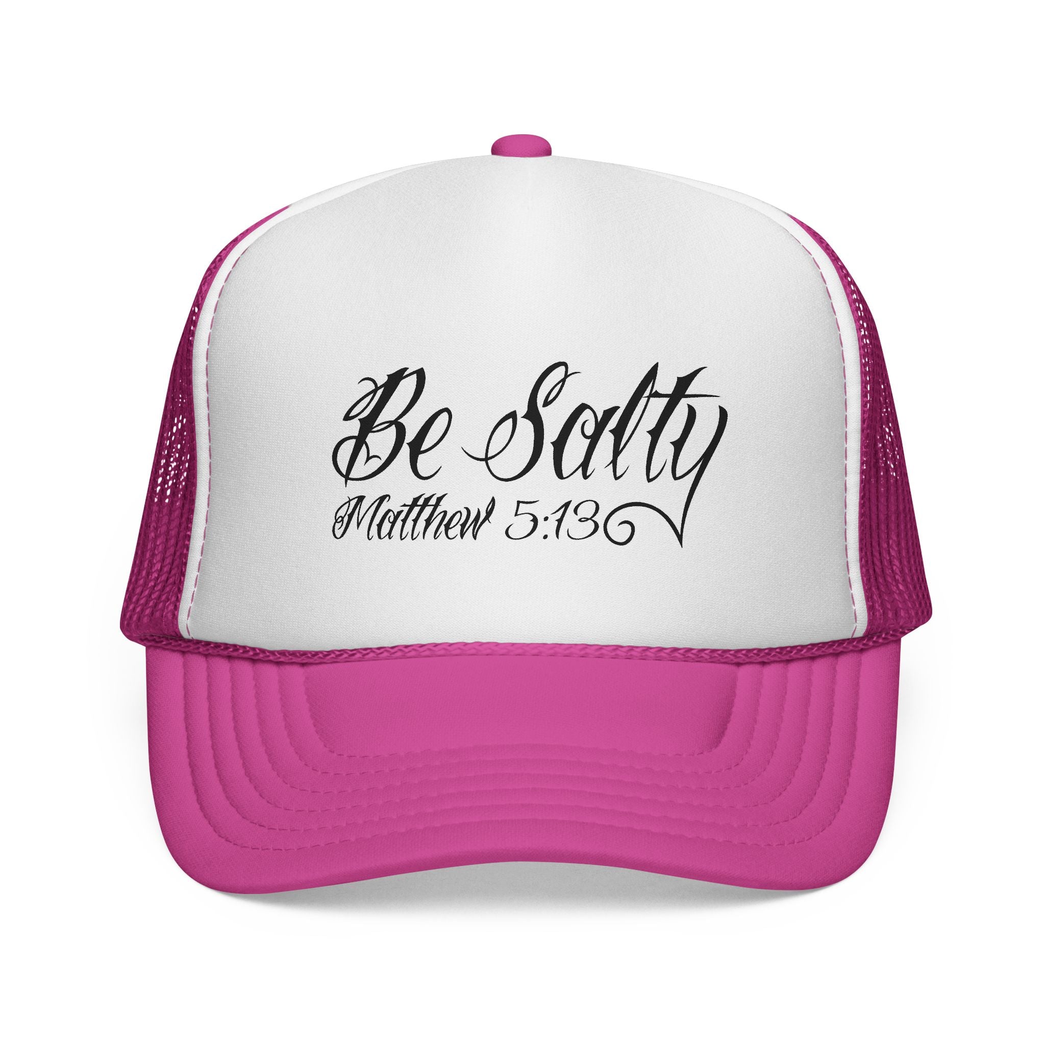 Trucker Cap — "Be Salty" Matthew 5:13 Beach Christian Hat