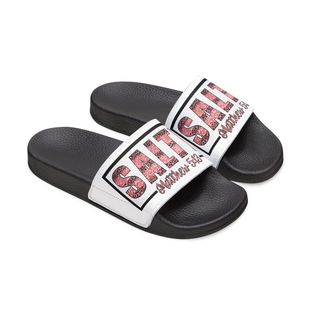 Salty Bible Verse Women's Removable-Strap Sandals