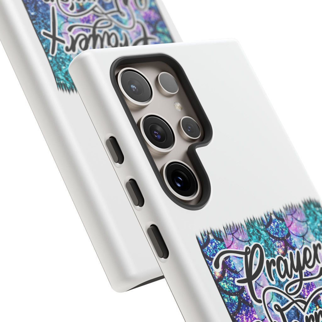 Prayer Warrior Phone Case — Faith-Inspired Tough Protective Cover
