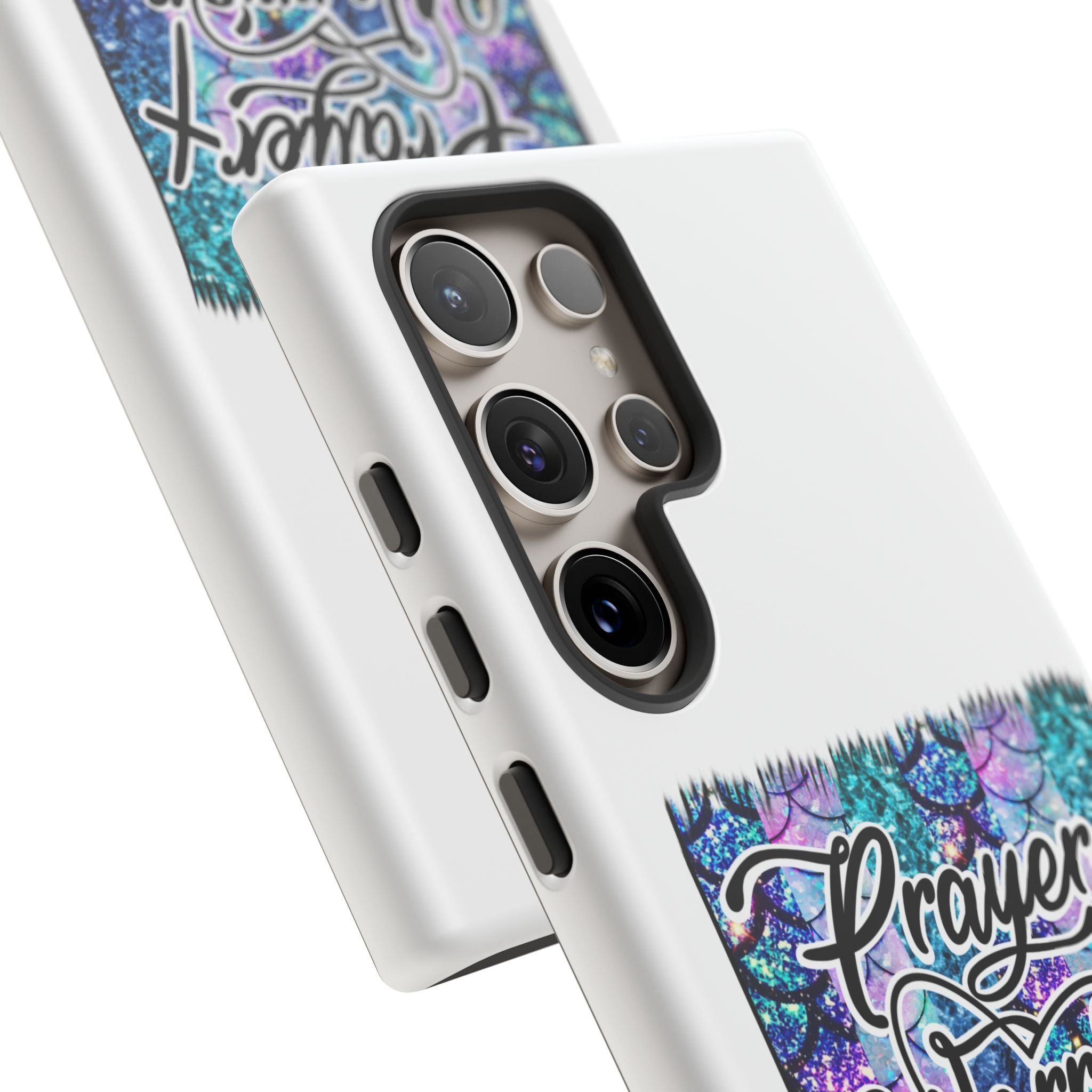 Prayer Warrior Phone Case — Faith-Inspired Tough Protective Cover