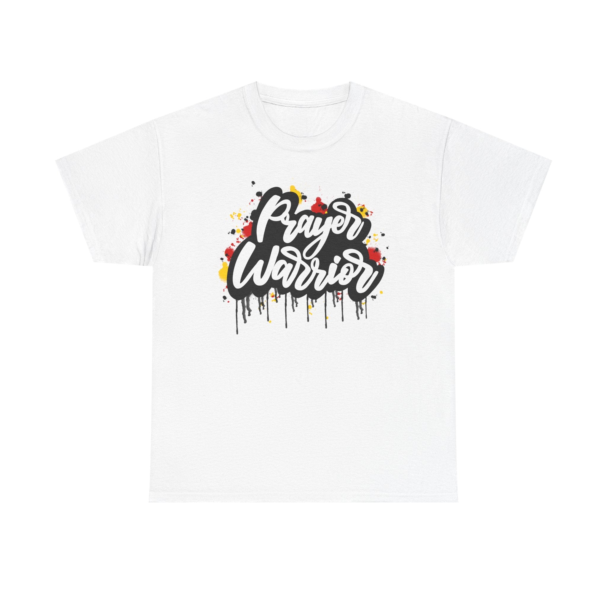 Prayer Warrior T‑Shirt – Faith Graphic Tee for Christian Men & Women