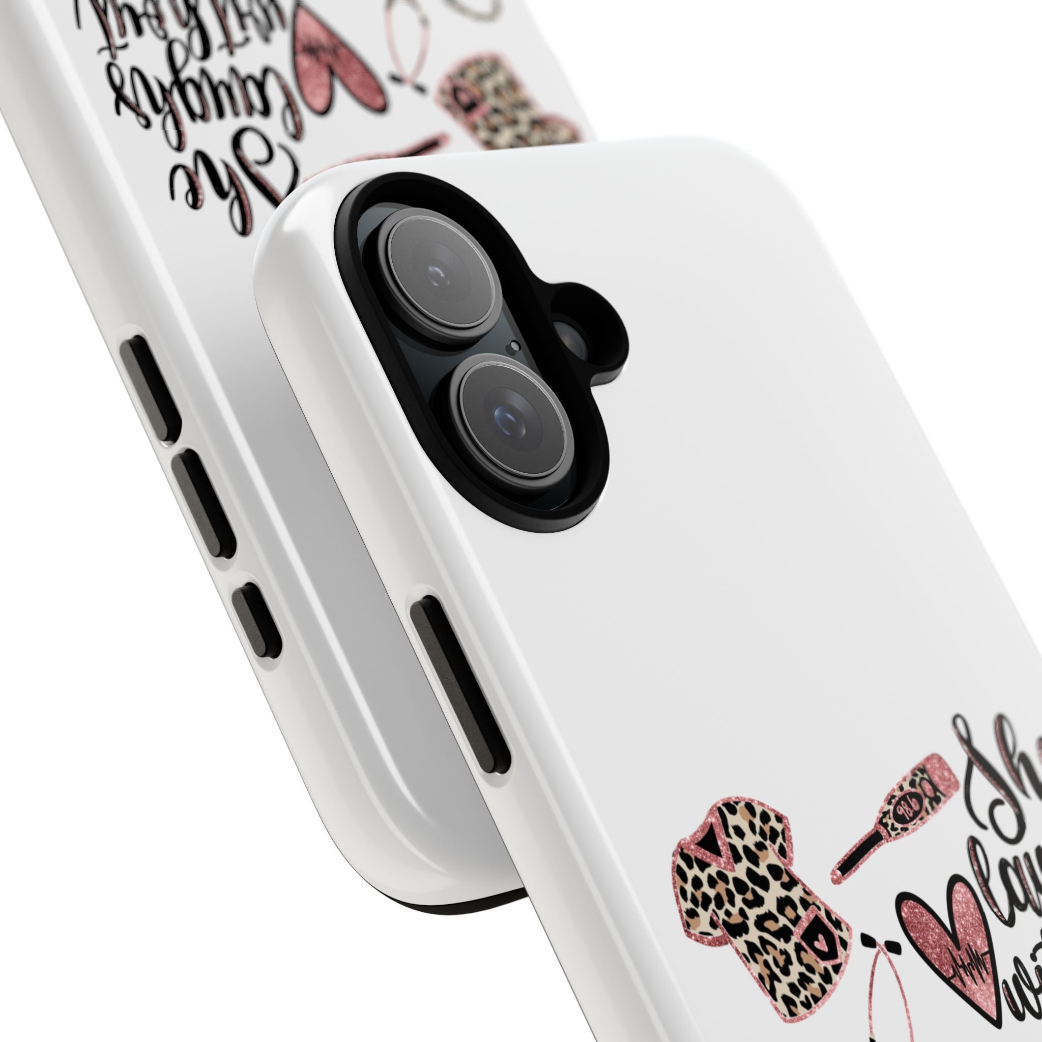 'She Laughs Without Fear' Proverbs 31 Scripture Nurse Tough Phone Case