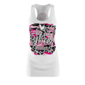 She Is Strong Racerback Dress – Pink Leopard Inspirational Dress (Proverbs 31:25)