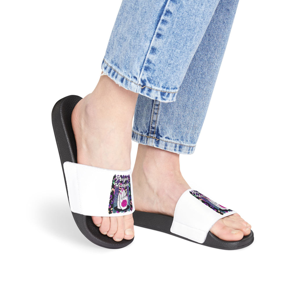 Praying Hands Prayer Warrior Women's Removable-Strap Sandals