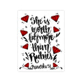 Proverbs 31 'Worth Far More Than Rubies' Christian Sticker - Inspirational Faith Sticker Decal