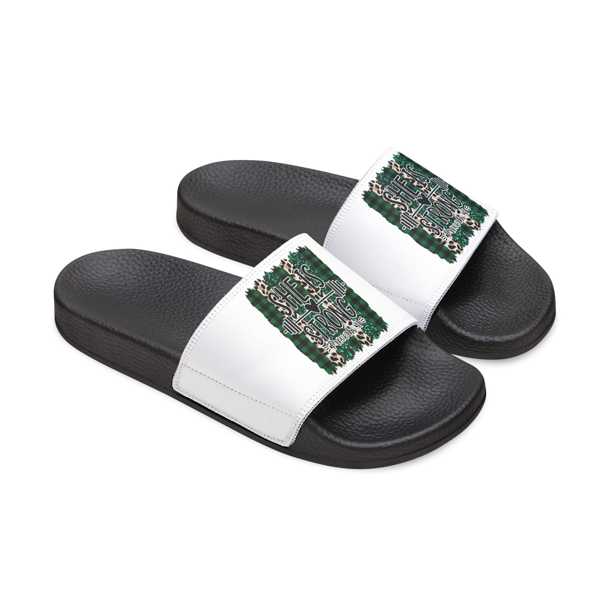 Proverbs 31 She is Strong Women's Removable-Strap Sandals