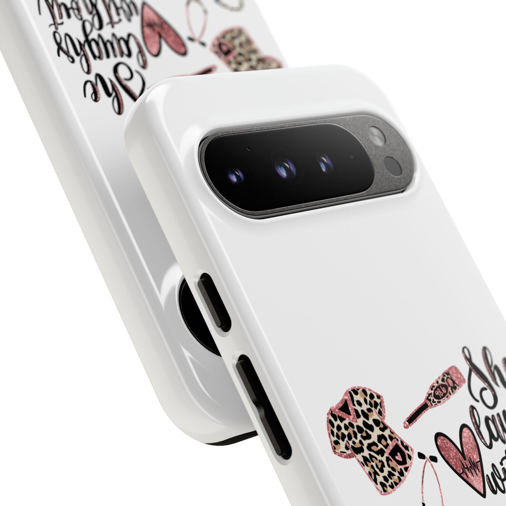 'She Laughs Without Fear' Proverbs 31 Scripture Nurse Tough Phone Case