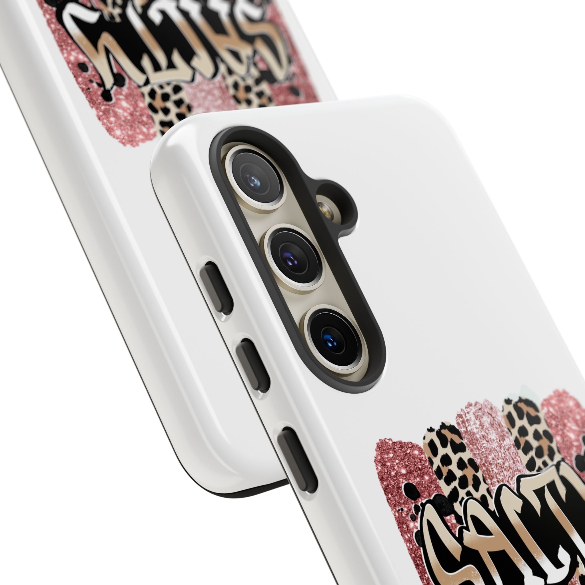 Salty Matthew 5:13 Scripture Leopard Pink Glitter Tough Case — Matthew 5:13 Scripture Phone Cover