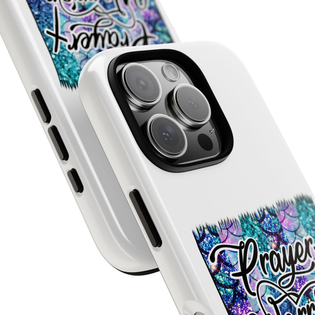 Prayer Warrior Phone Case — Faith-Inspired Tough Protective Cover