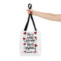 Tote Bag — "She’s Worth Far More Than Rubies" Inspirational Proverbs 31 Scripture Tote