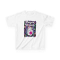 Prayer Warrior Kids T‑Shirt — Colorful Praying Hands with Rose Graphic