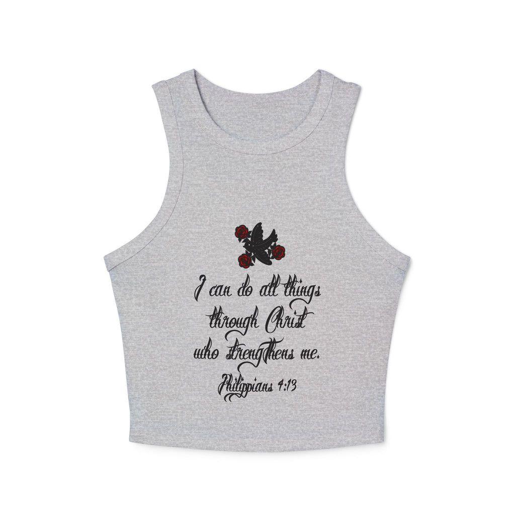 Women's Micro Rib Racer Tank Top