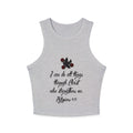 Women's Micro Rib Racer Tank Top