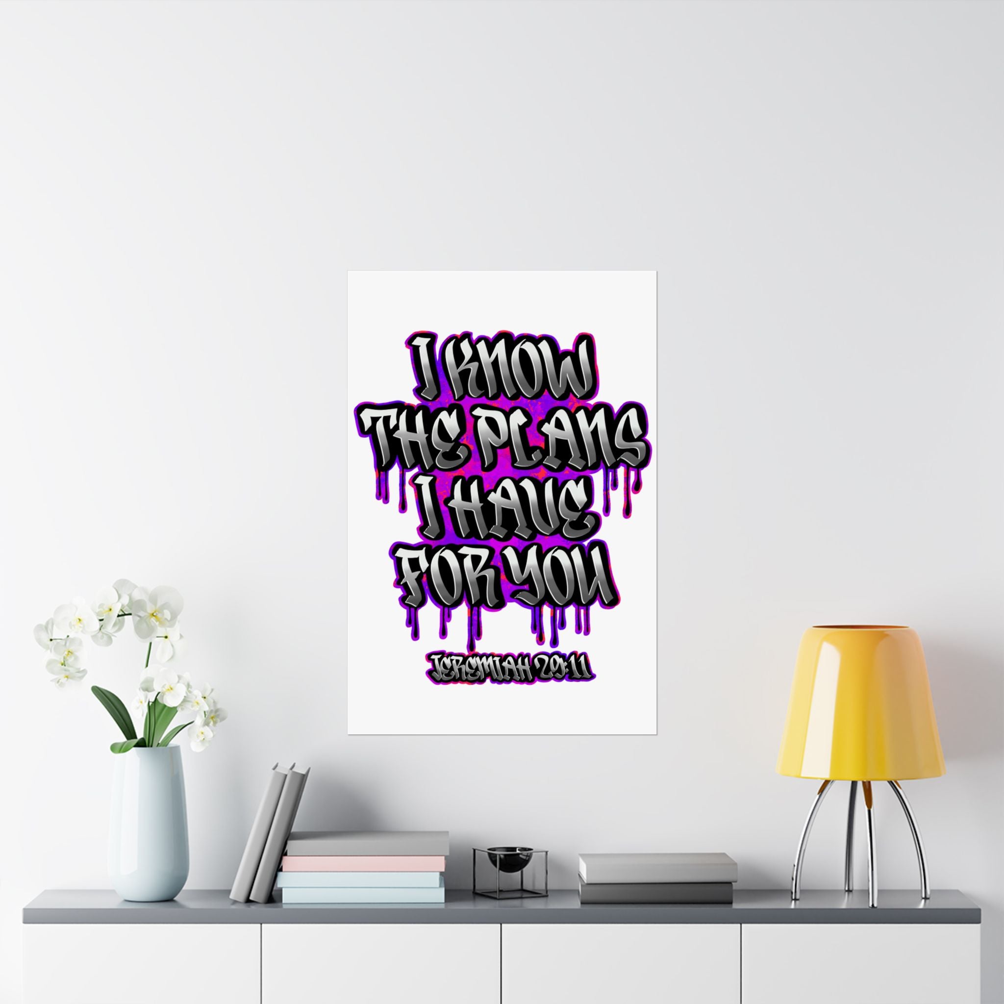 Jeremiah 29:11 Poster