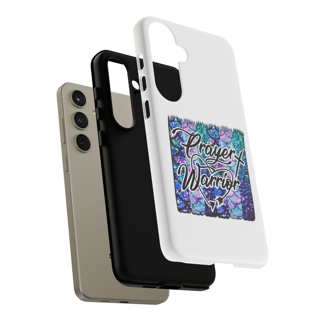 Prayer Warrior Phone Case — Faith-Inspired Tough Protective Cover