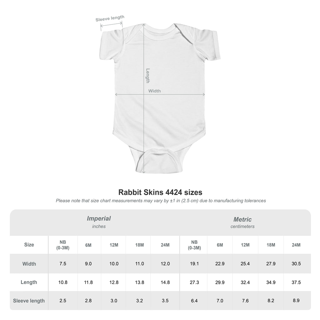 Infant Bodysuit - "Jesus is King" Floral Stripe Baby Onesie, Christian Newborn Gift