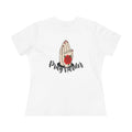 Pray Harder Women's Tee — Praying Hands with Rose Christian Inspirational Shirt