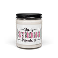 She Is Strong Proverbs 31 Scented Soy Candle — 9oz Inspirational Christian Gift
