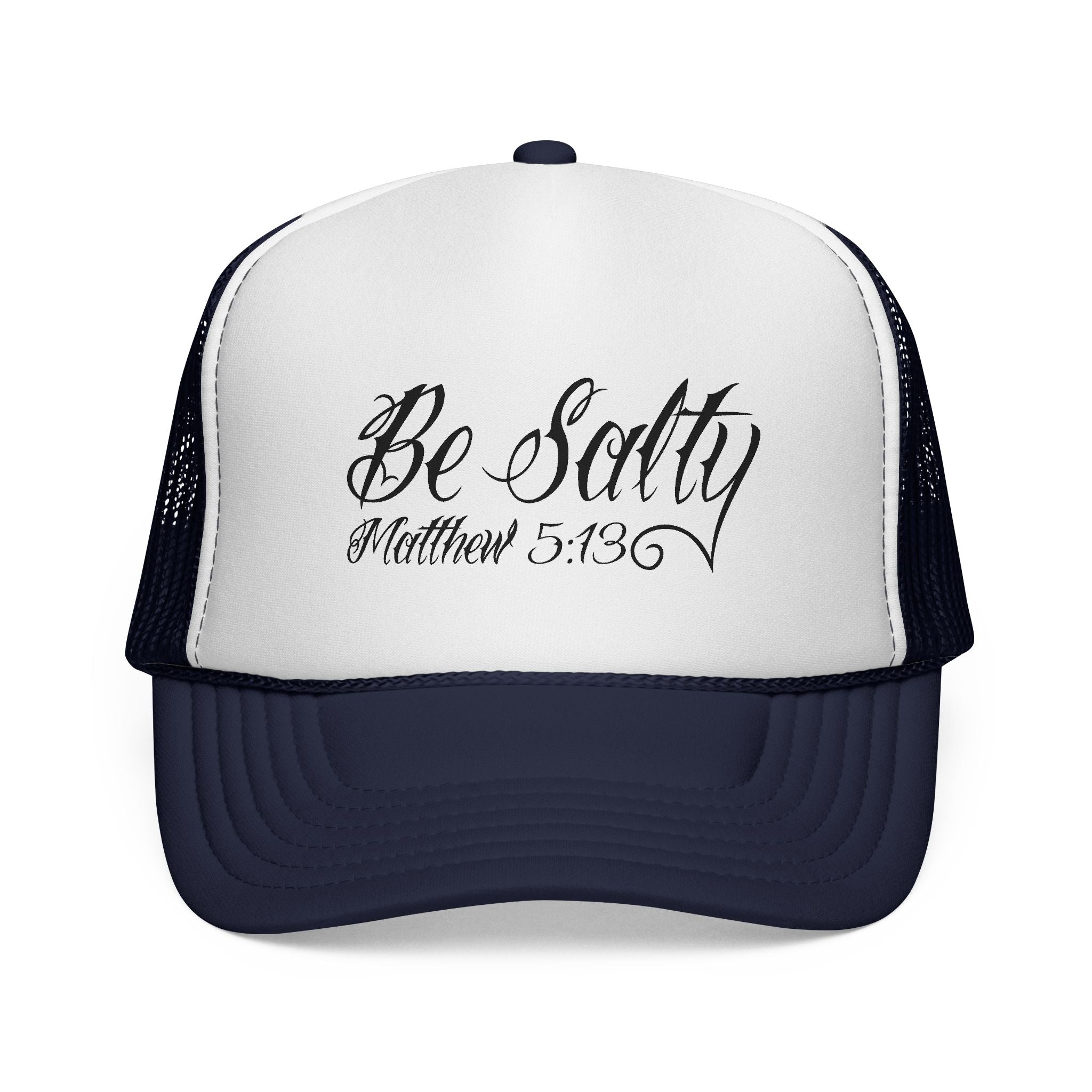 Trucker Cap — "Be Salty" Matthew 5:13 Beach Christian Hat