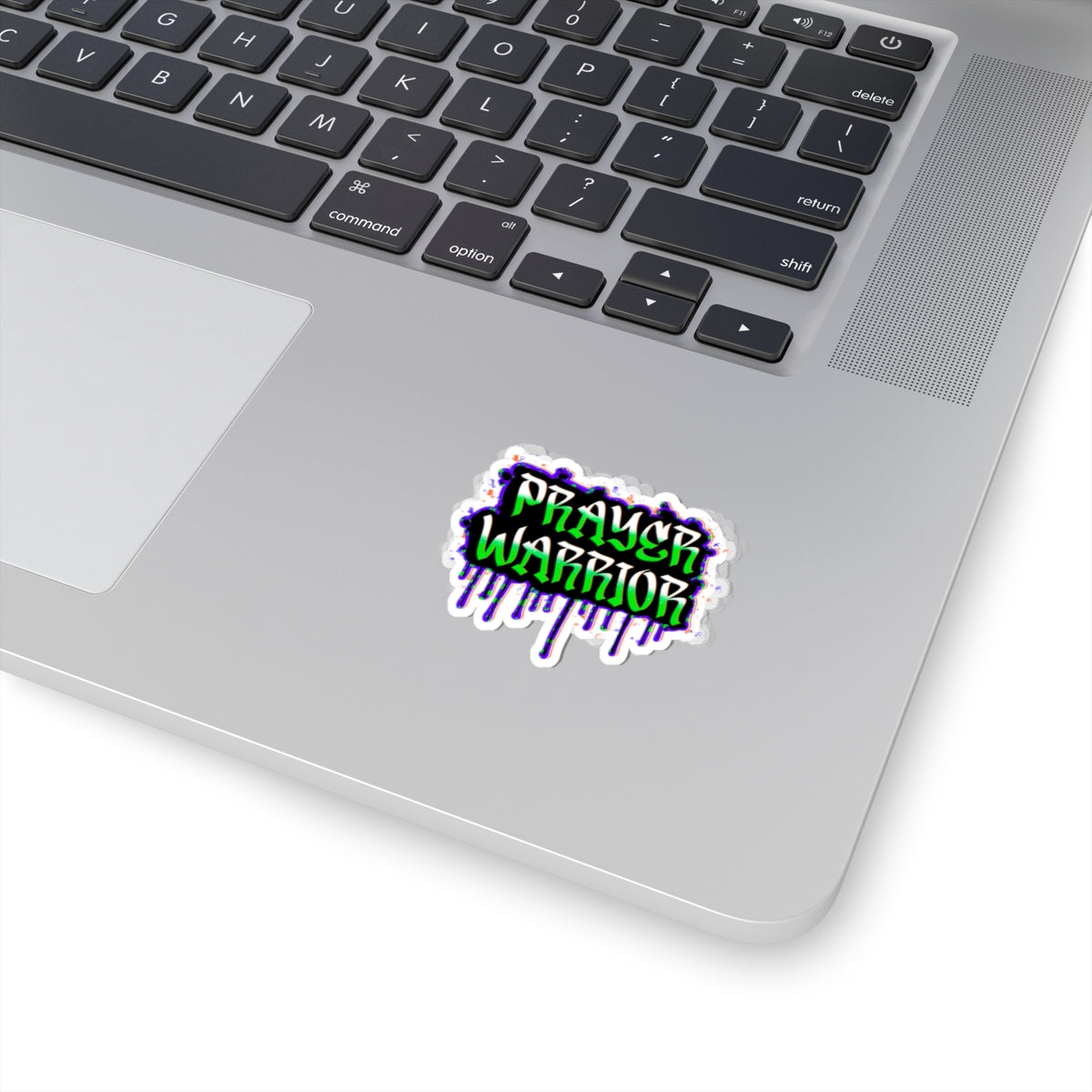 Prayer Warrior Grafitti Art Sticker