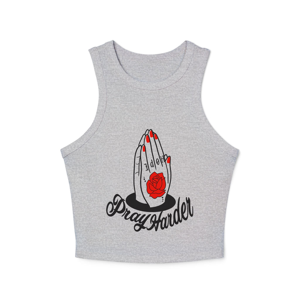 Women's Micro Rib Racer Tank Top