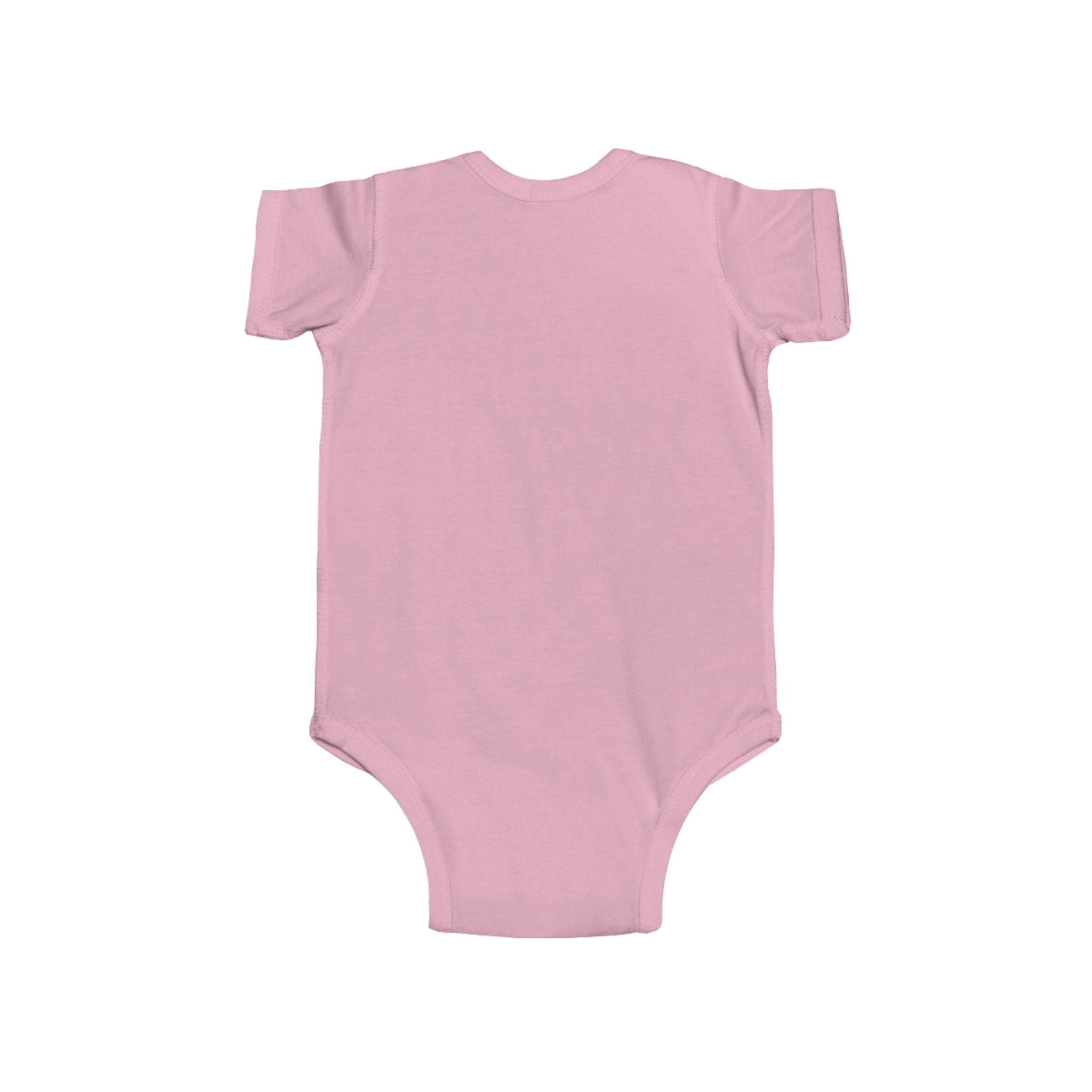 Infant Bodysuit with Cross Calligraphy John 3:16 — Christian Baby Onesie, Religious Gift