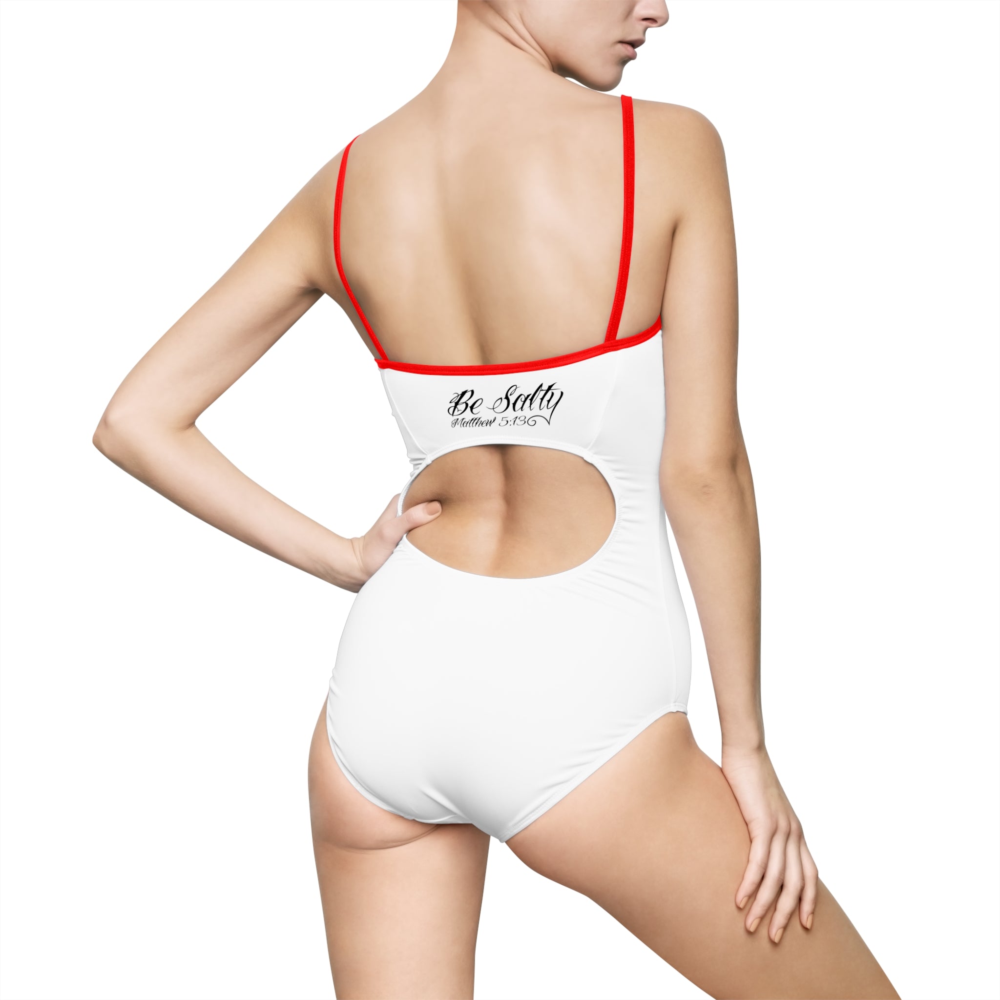 Bible Scripture Women's One-piece Swimsuit