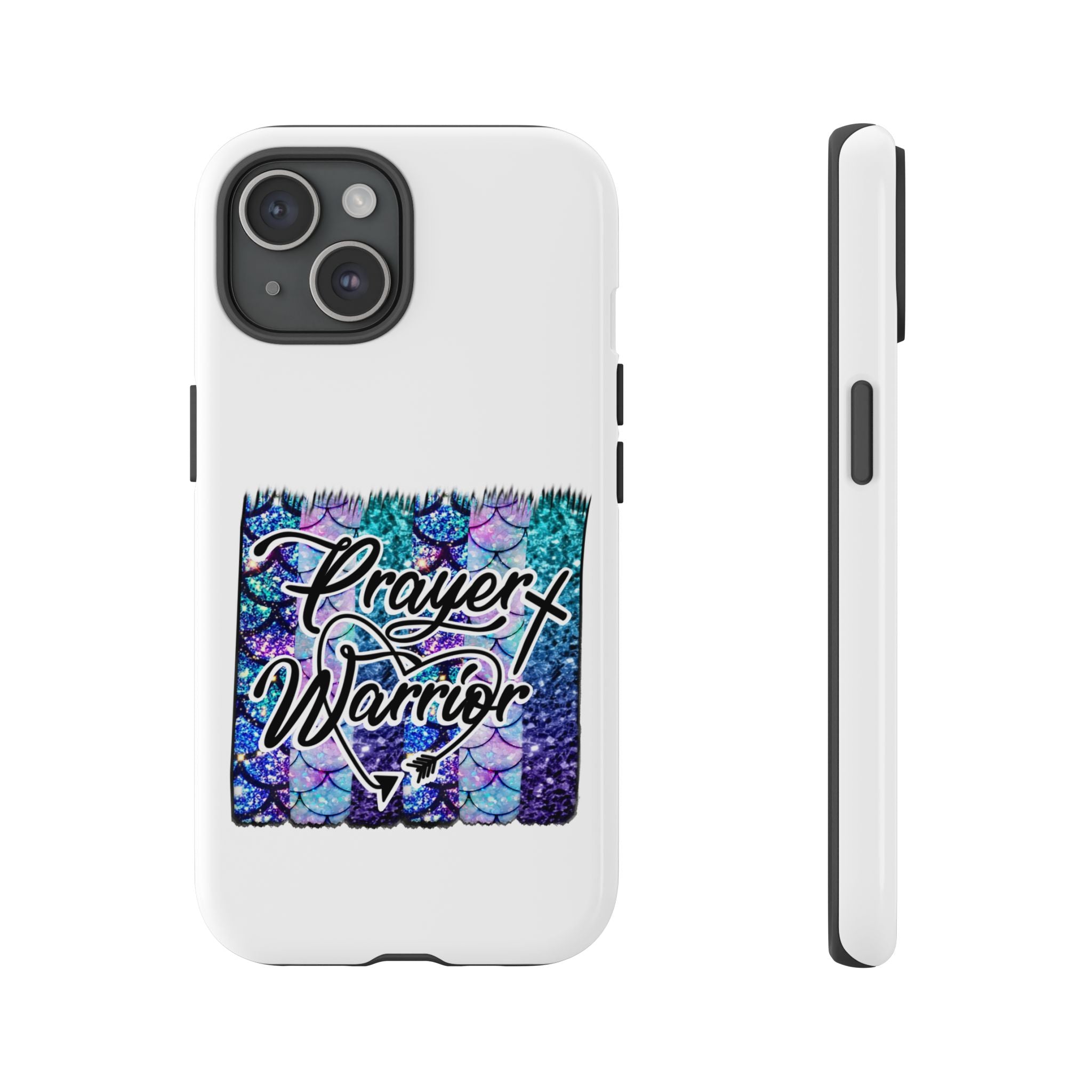 Prayer Warrior Phone Case — Faith-Inspired Tough Protective Cover
