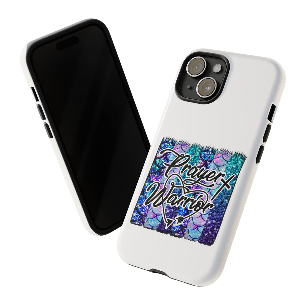 Prayer Warrior Phone Case — Faith-Inspired Tough Protective Cover