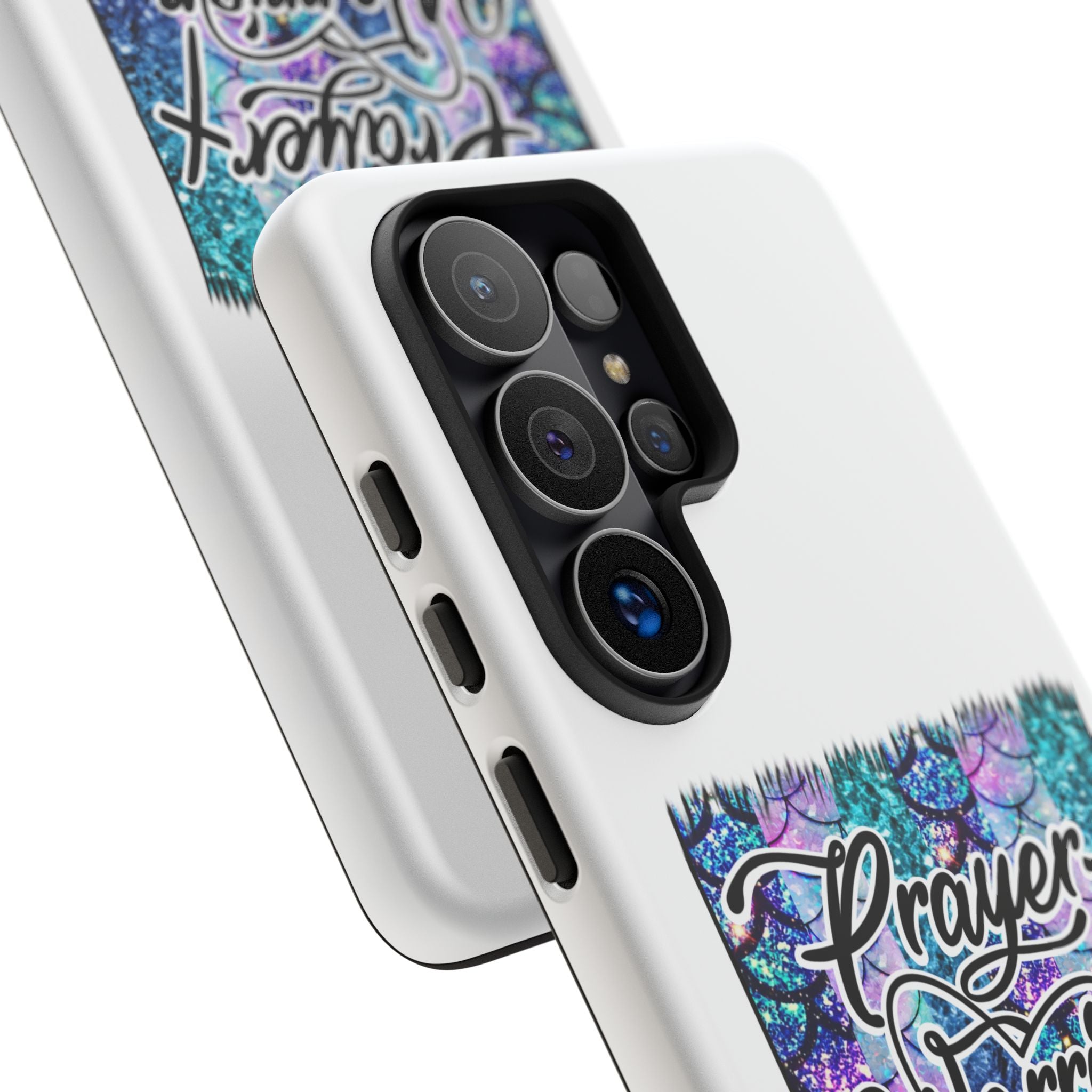 Prayer Warrior Phone Case — Faith-Inspired Tough Protective Cover