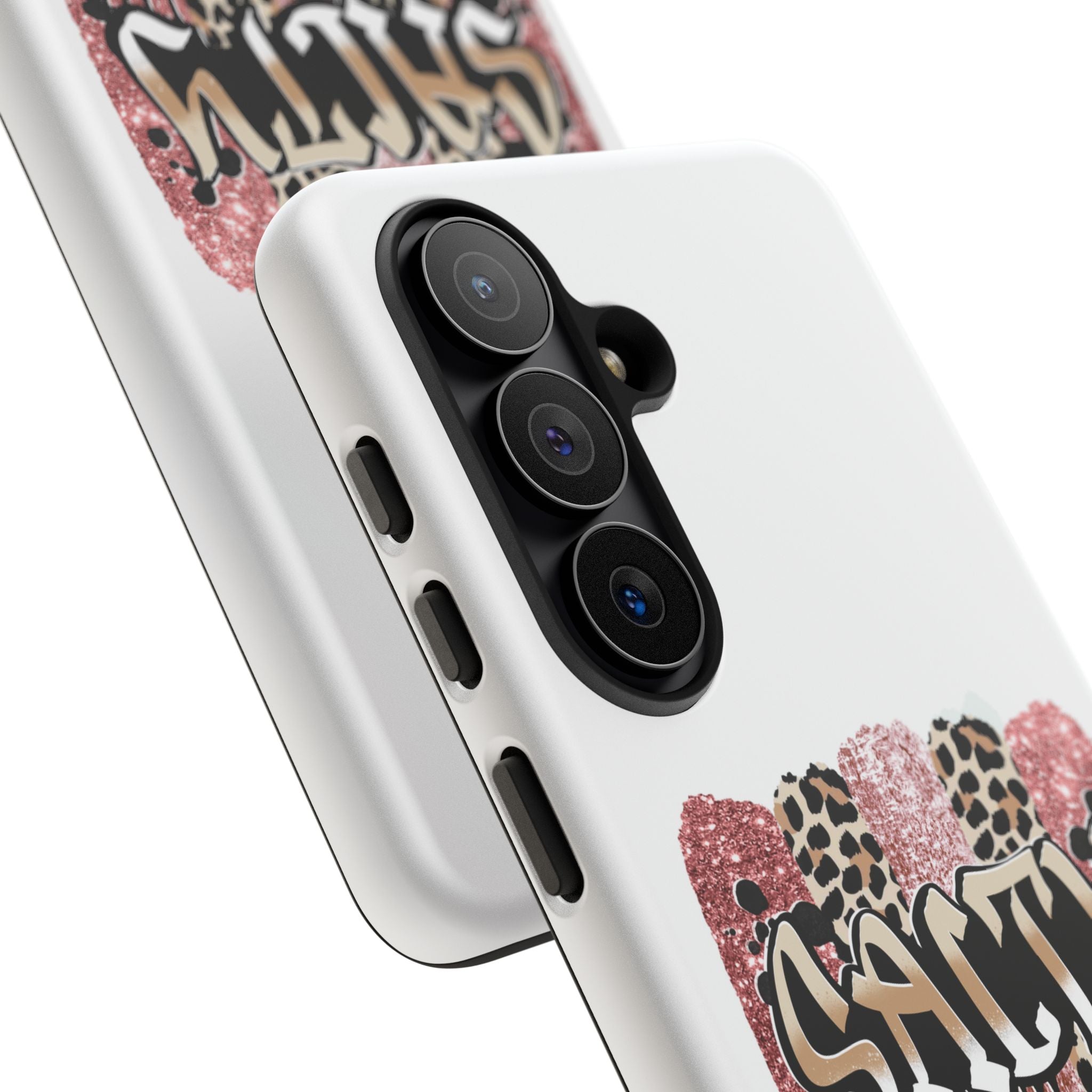 Salty Matthew 5:13 Scripture Leopard Pink Glitter Tough Case — Matthew 5:13 Scripture Phone Cover