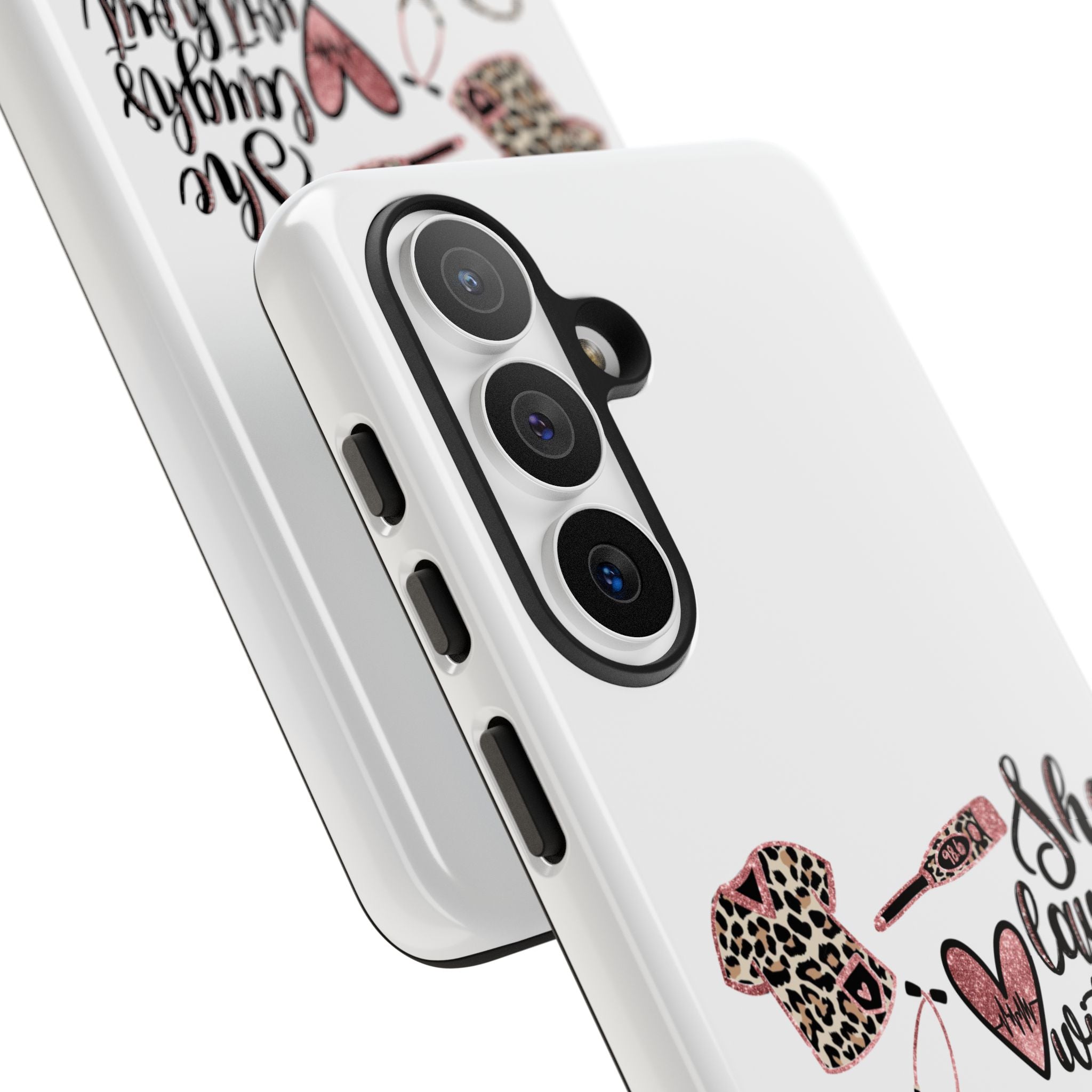 'She Laughs Without Fear' Proverbs 31 Scripture Nurse Tough Phone Case