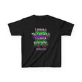Kids Tee — "I Know The Plans I Have for You Jeremiah 29:11" Drip Graffiti Design