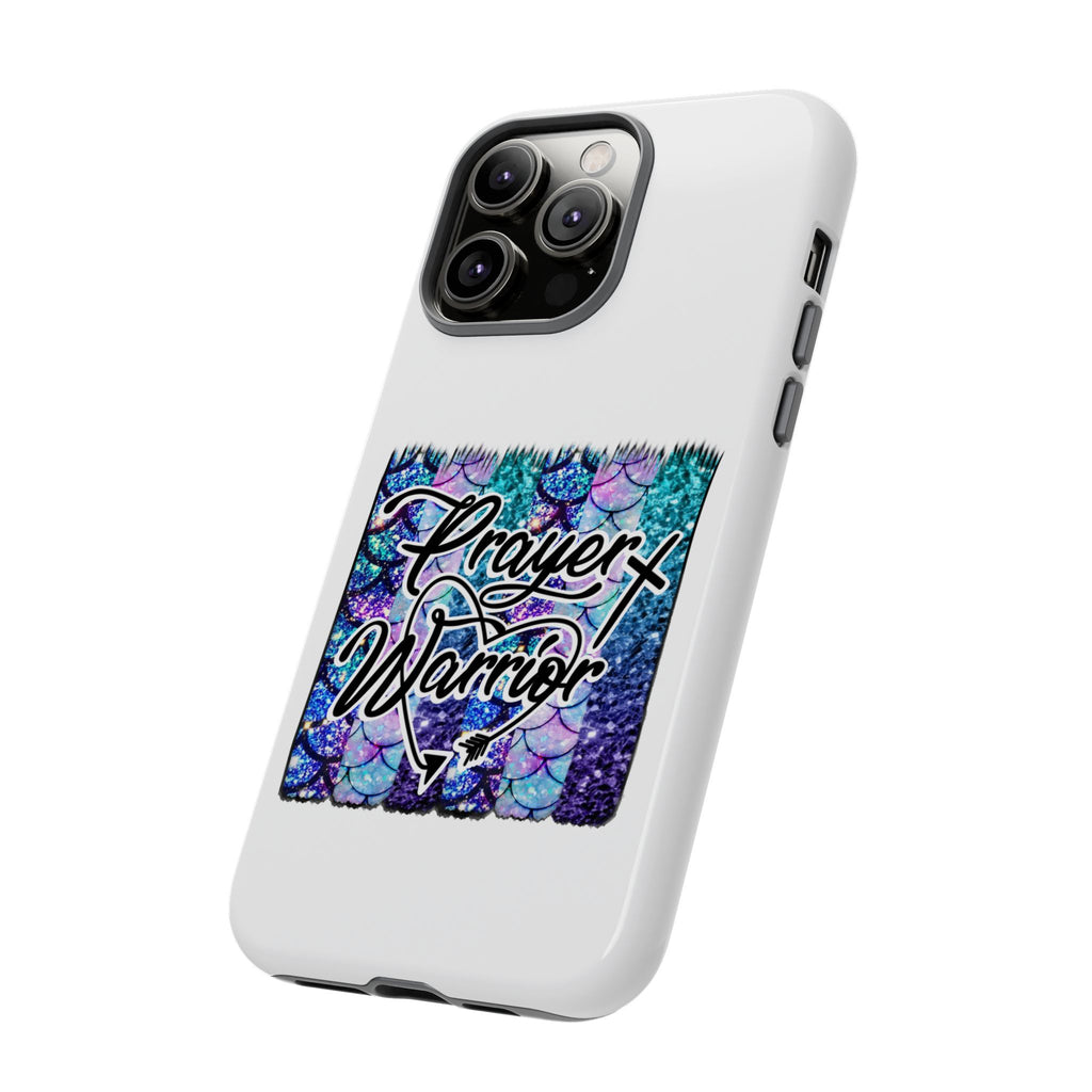 Prayer Warrior Phone Case — Faith-Inspired Tough Protective Cover
