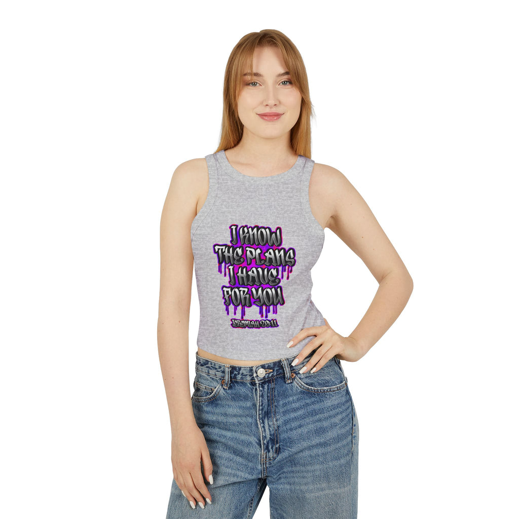 Women's Micro Rib Racer Tank Top