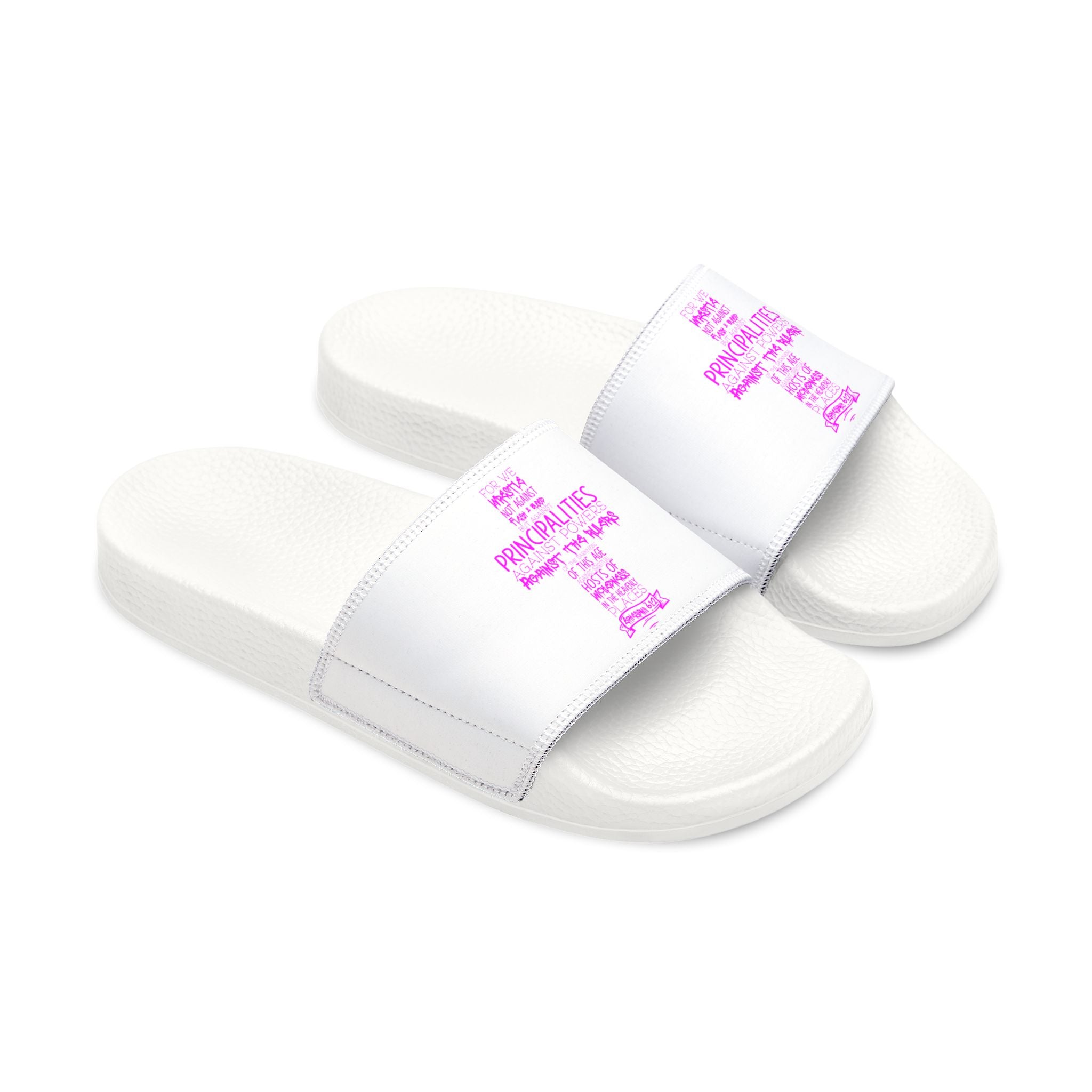 Armor of God Ephesians 6 Scripture Women's Removable-Strap Sandals