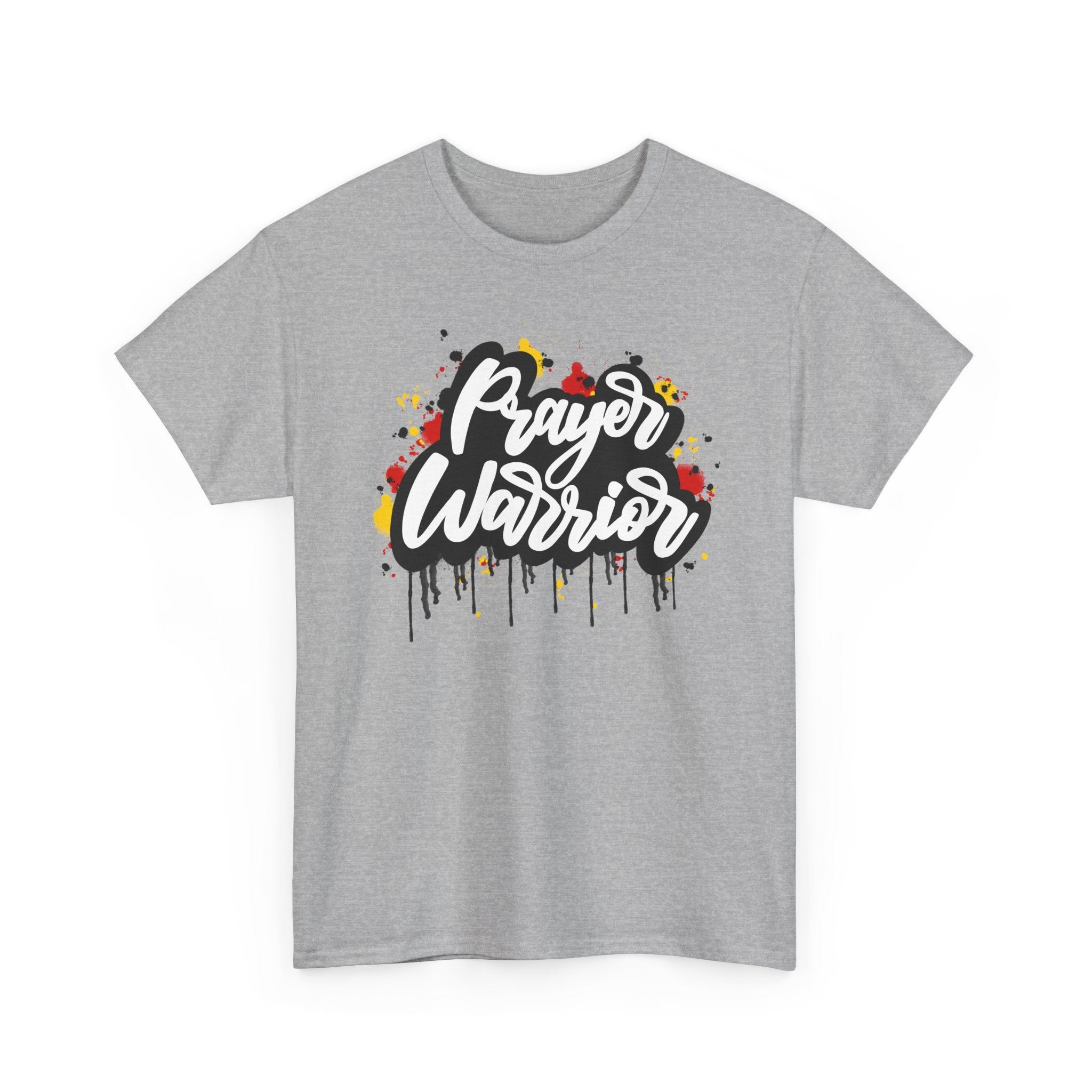 Prayer Warrior T‑Shirt – Faith Graphic Tee for Christian Men & Women