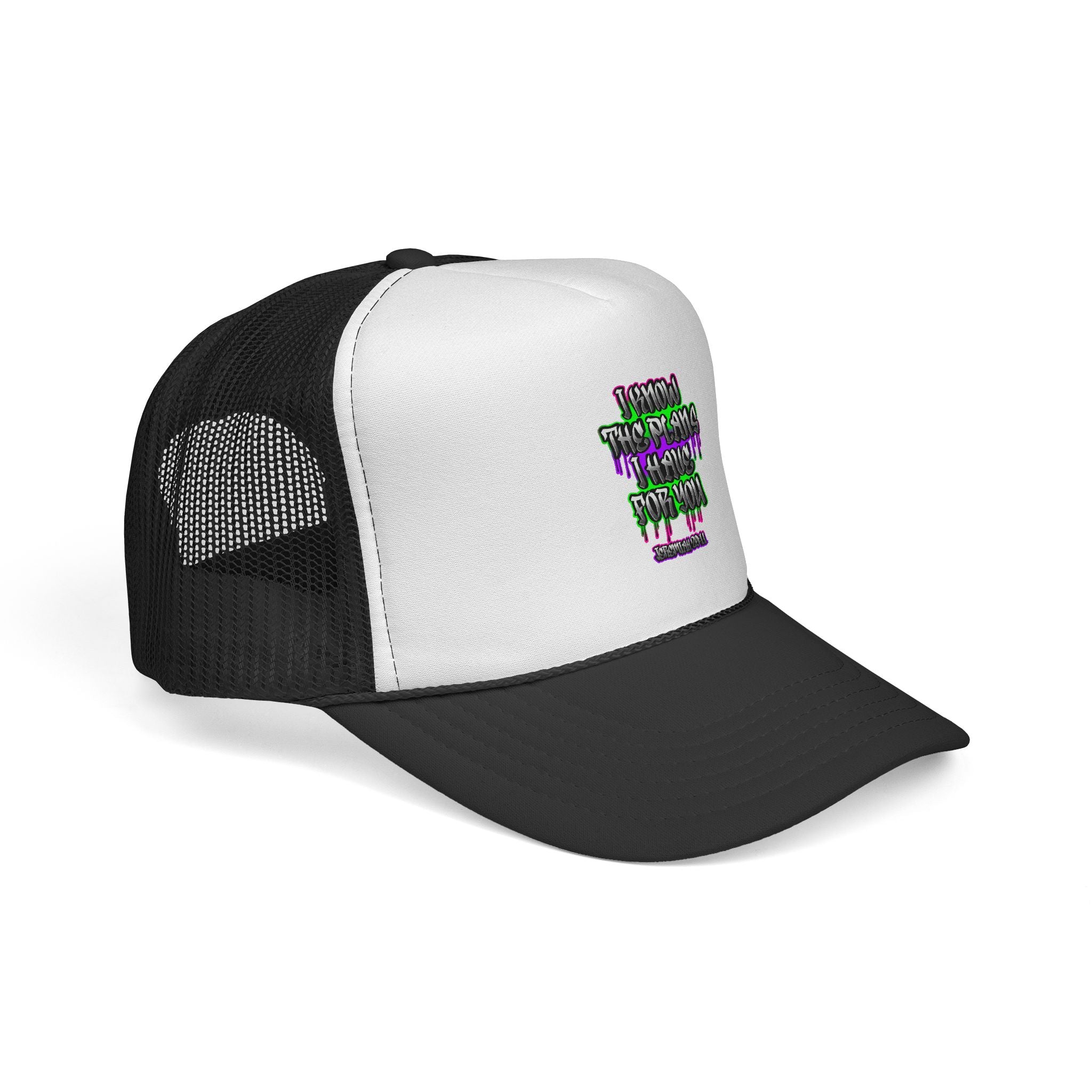 Jeremiah 29:11 Scripture Graffiti Trucker Caps