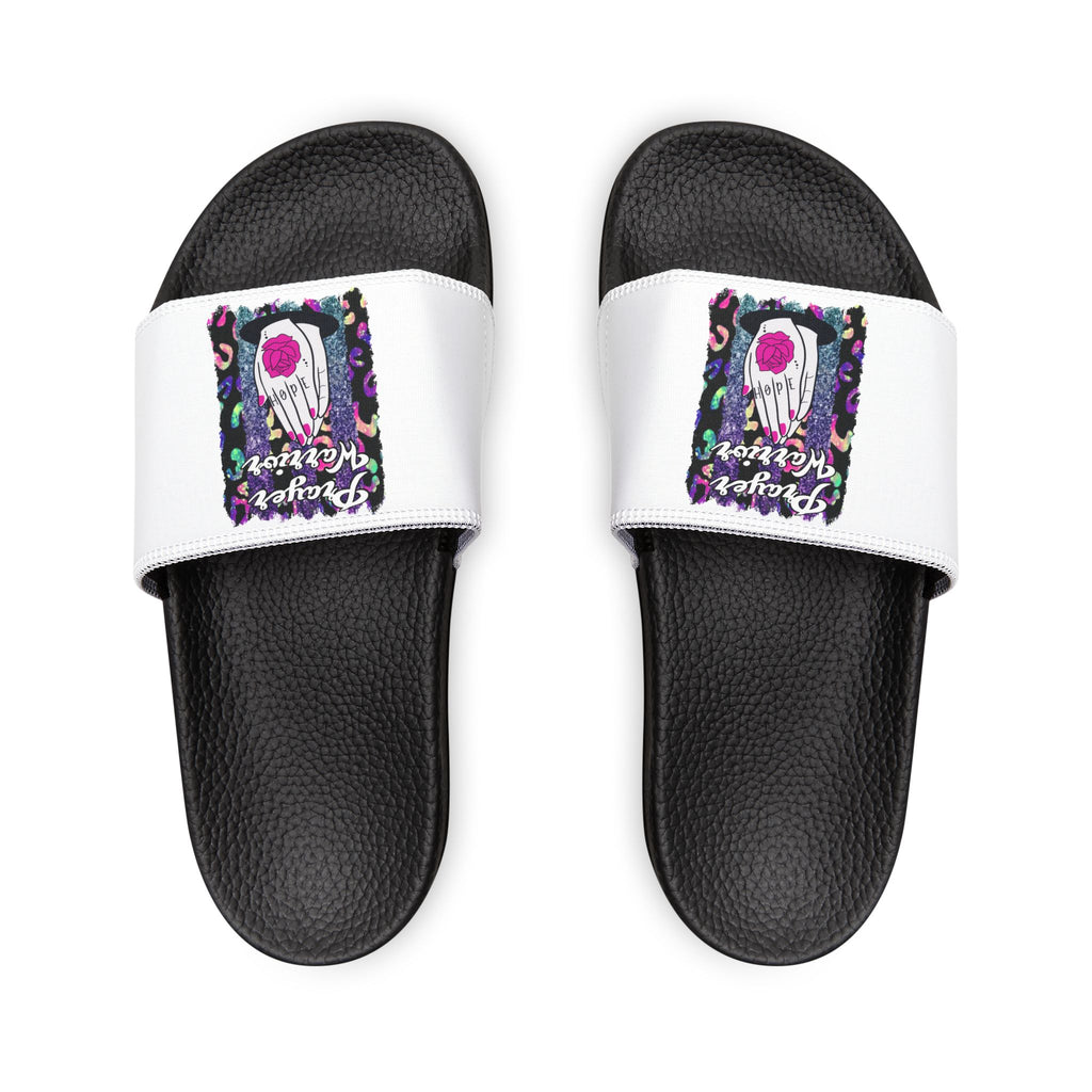 Praying Hands Prayer Warrior Women's Removable-Strap Sandals