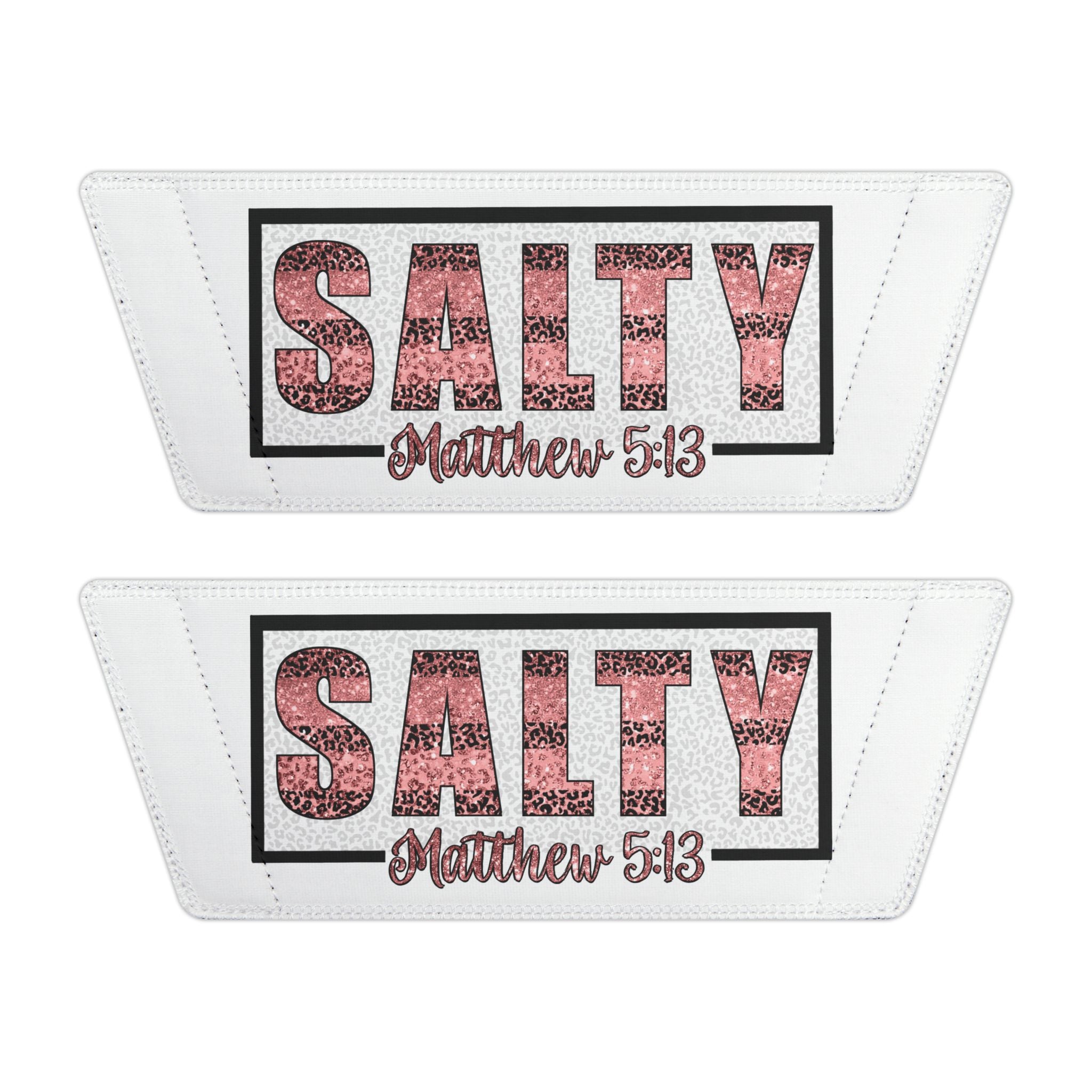 Salty Bible Verse Women's Removable-Strap Sandals