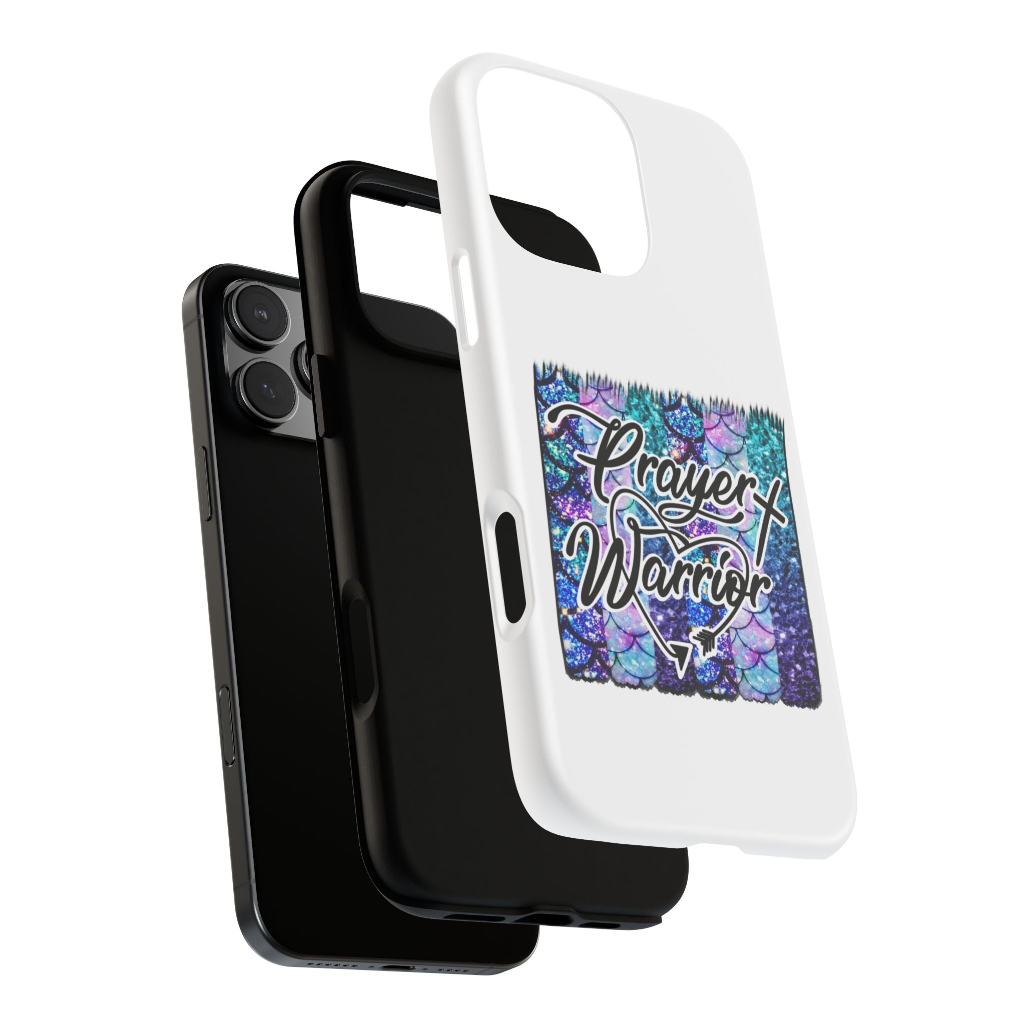Prayer Warrior Phone Case — Faith-Inspired Tough Protective Cover