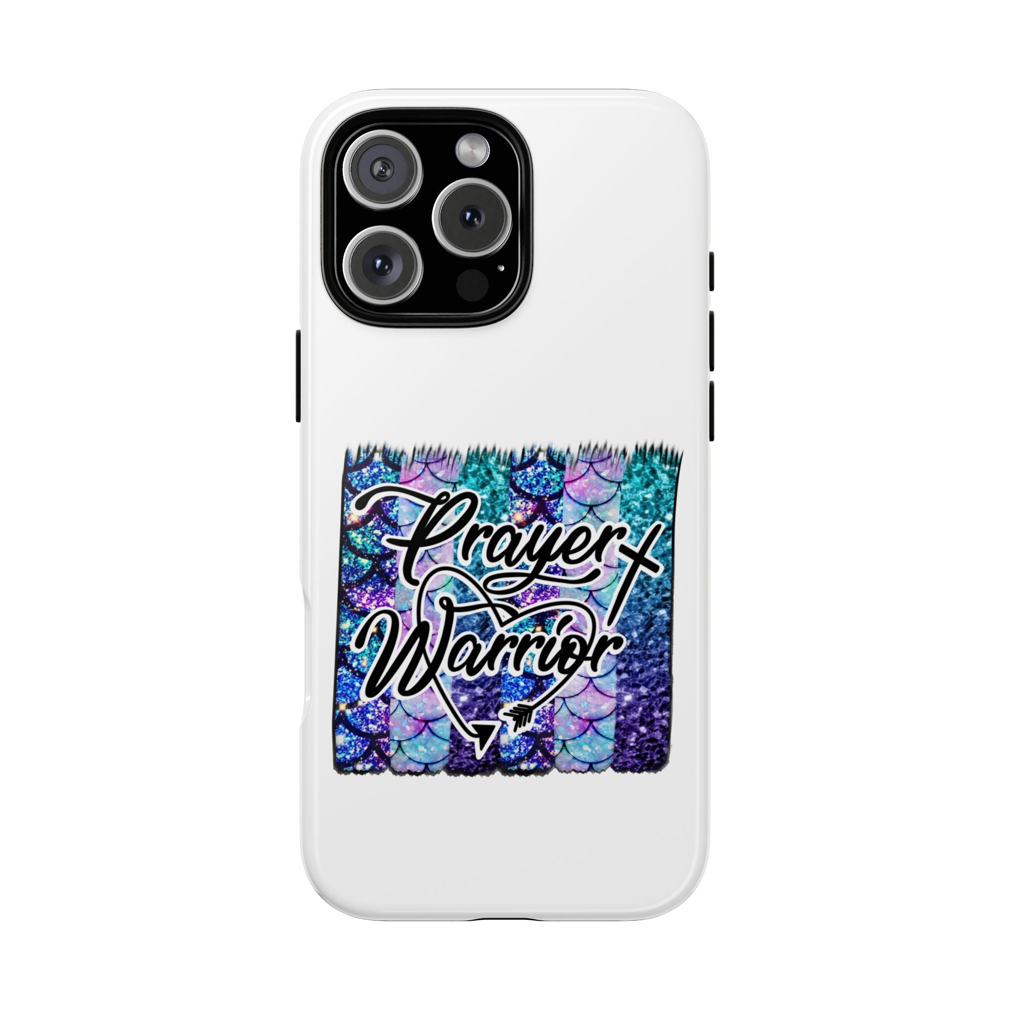 Prayer Warrior Phone Case — Faith-Inspired Tough Protective Cover