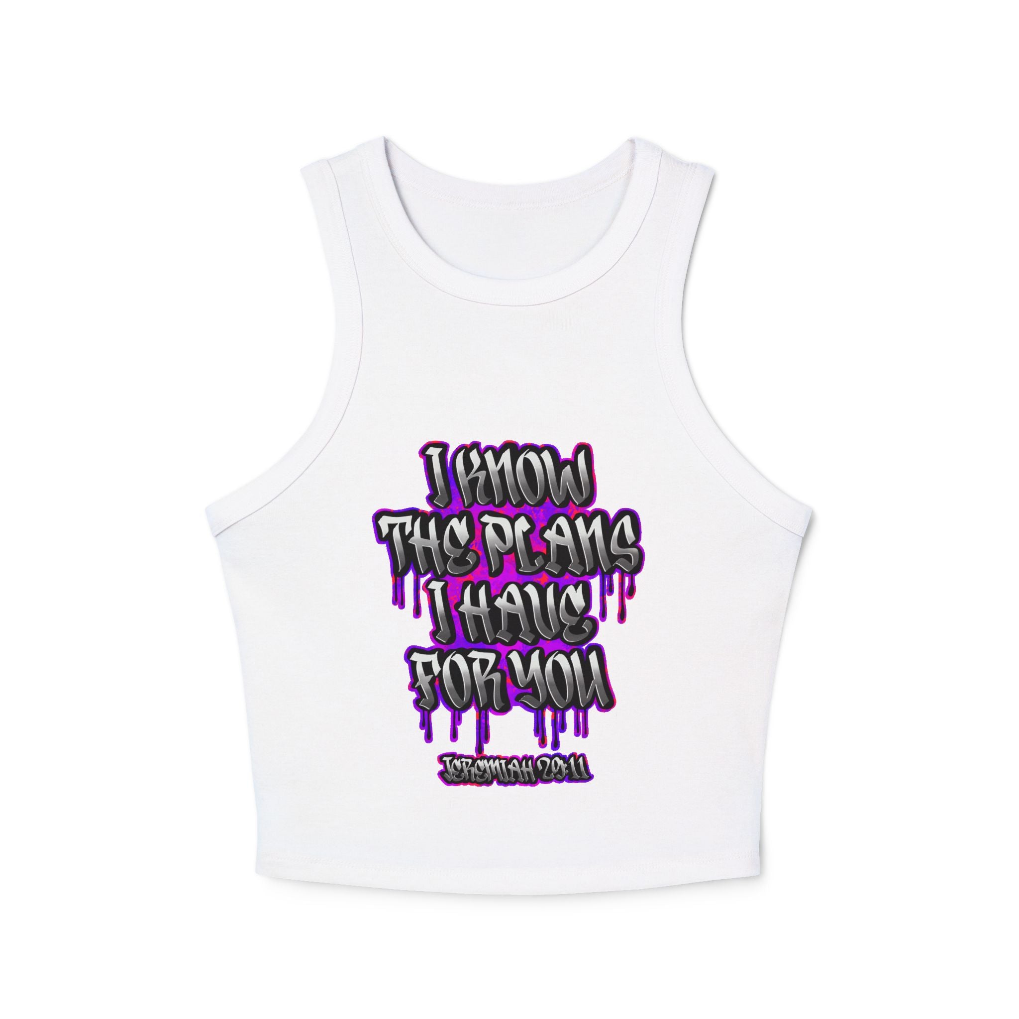Women's Micro Rib Racer Tank Top