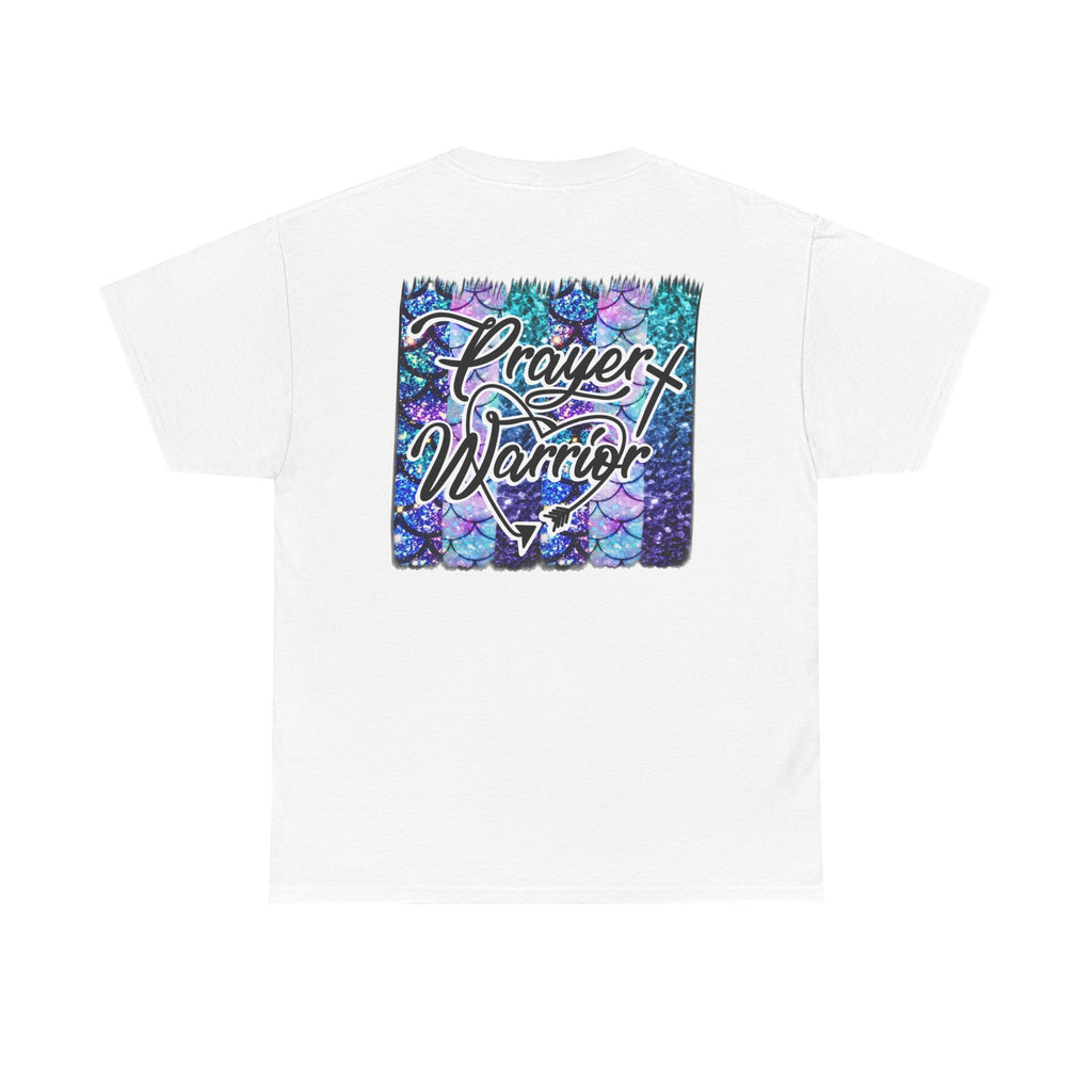 Prayer Warrior T-Shirt — Floral Christian Faith Tee