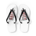 Flip Flops - Salty Bible Verse Graphic Sandals