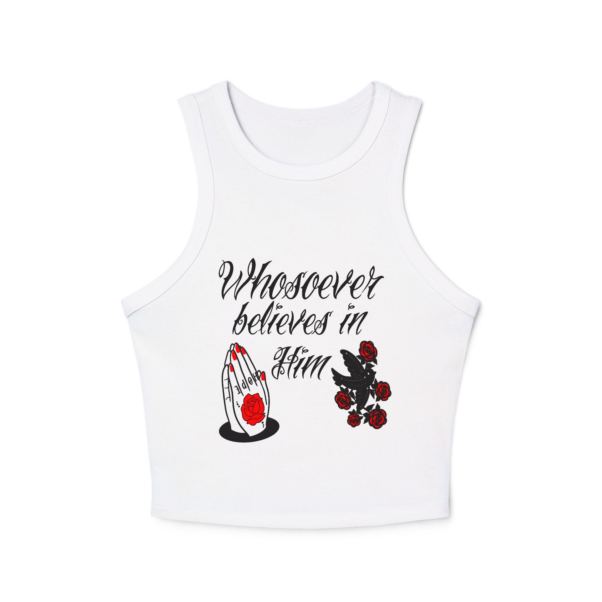 Women's Micro Rib Racer Tank Top