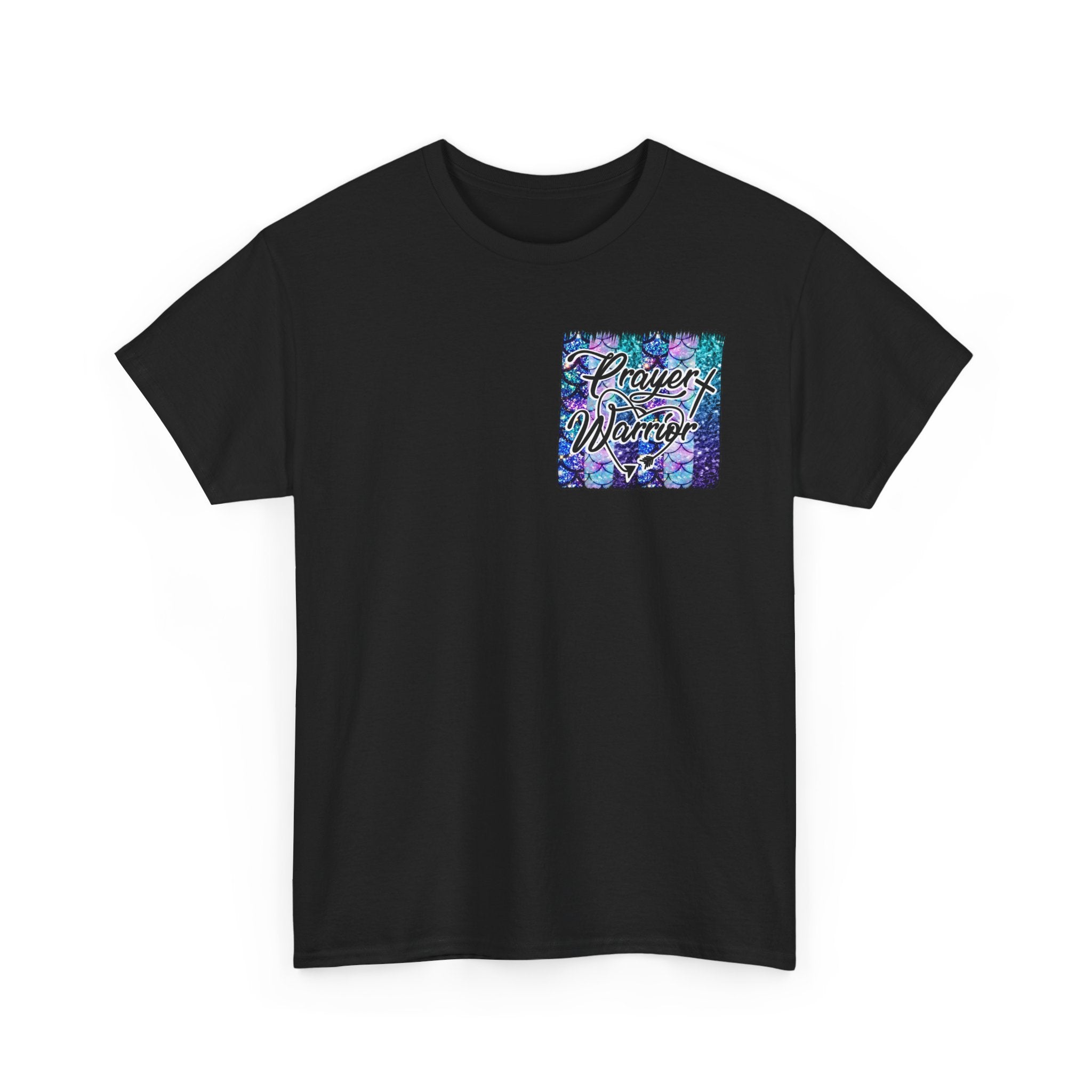 Prayer Warrior T-Shirt — Floral Christian Faith Tee