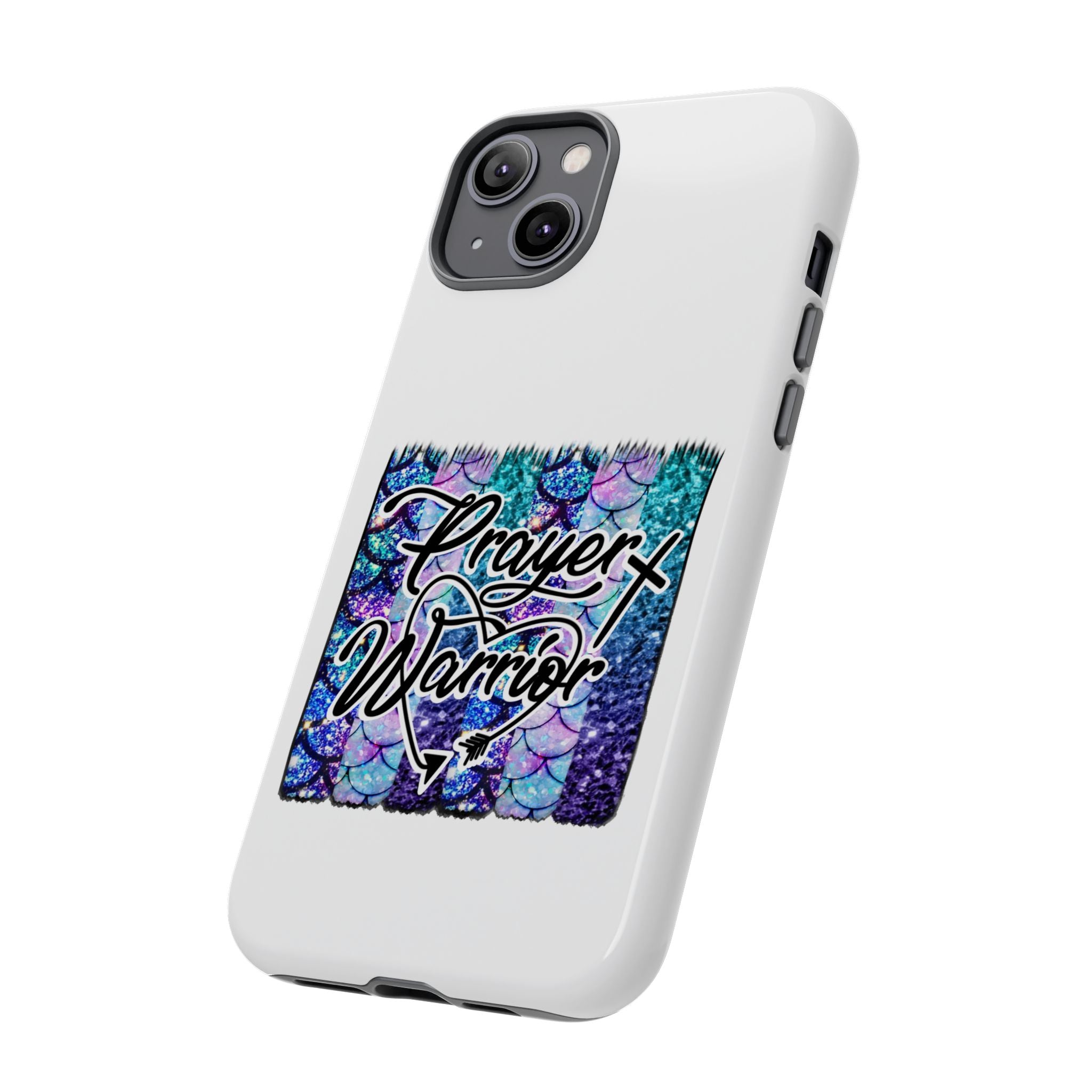 Prayer Warrior Phone Case — Faith-Inspired Tough Protective Cover